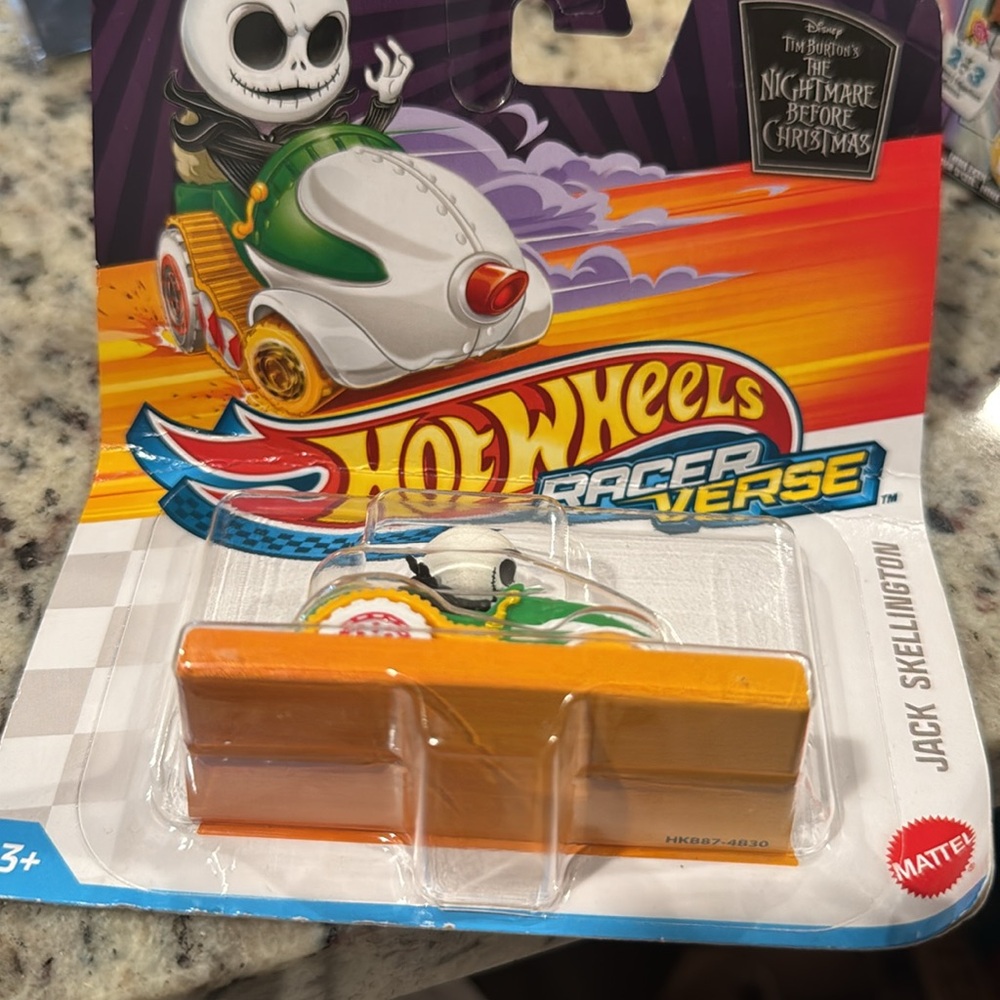 Hot Wheels Racer Verse Jack Skellington Toy - Picture 5 of 5